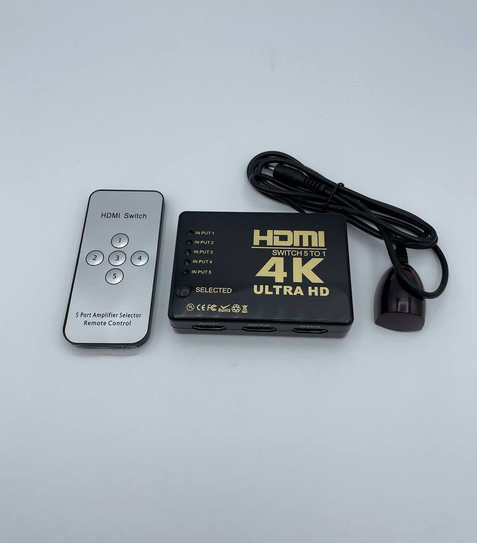 سوئیچ 5 به 1 HDMI دی-نت مدل D-NET 4K