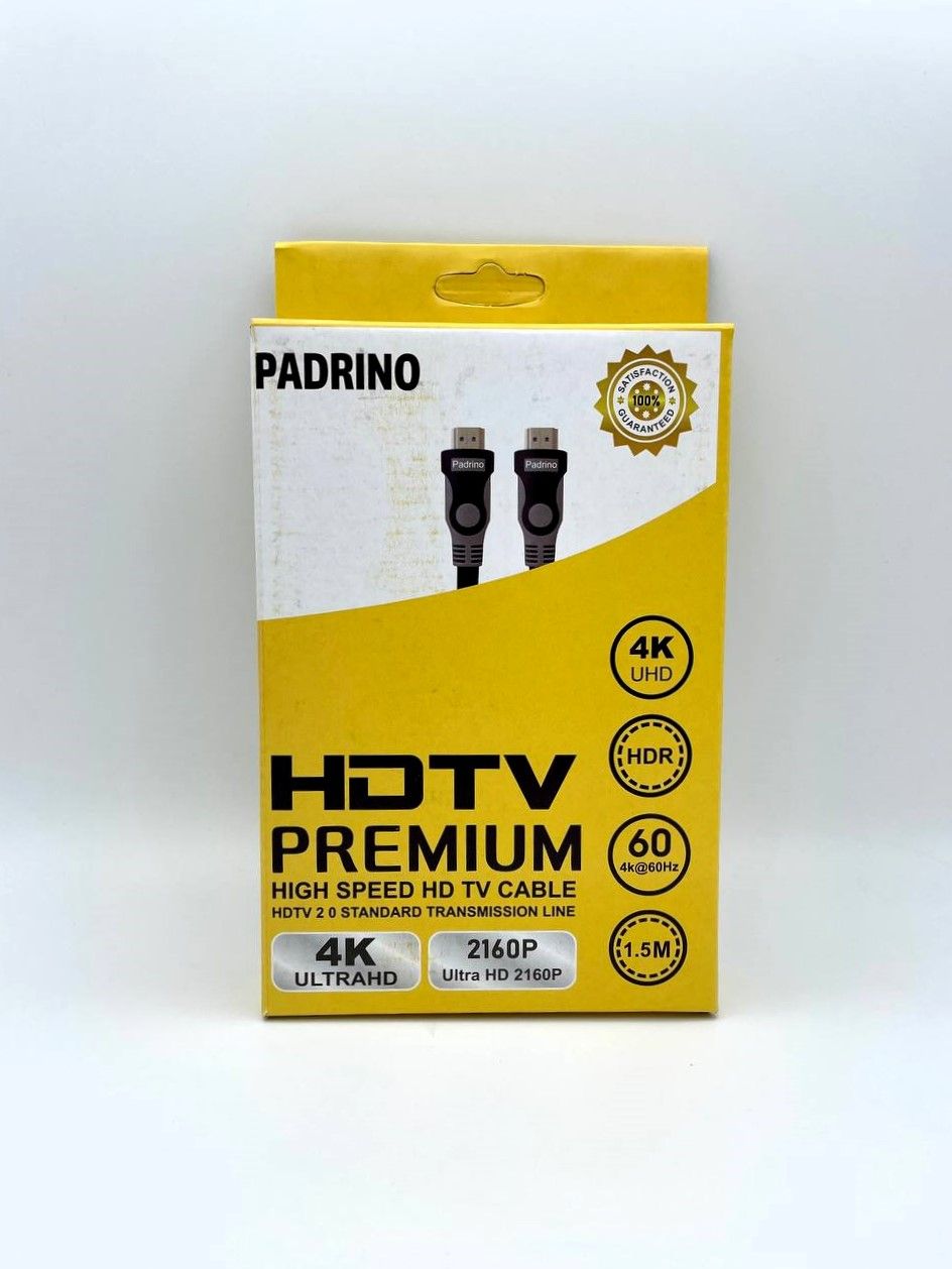 کابل HDMI 4K پادرینو مدل PADRINO طول 1.5 متر