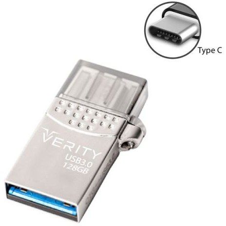 فلش مموری وریتی مدل VERITY O511 ظرفیت 128 گیگابایت USB3.0