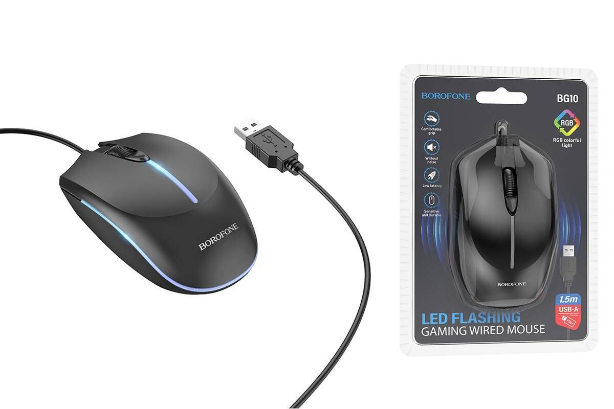 ماوس سیمی گیمینگ بروفون مدل BROFONE BG10
