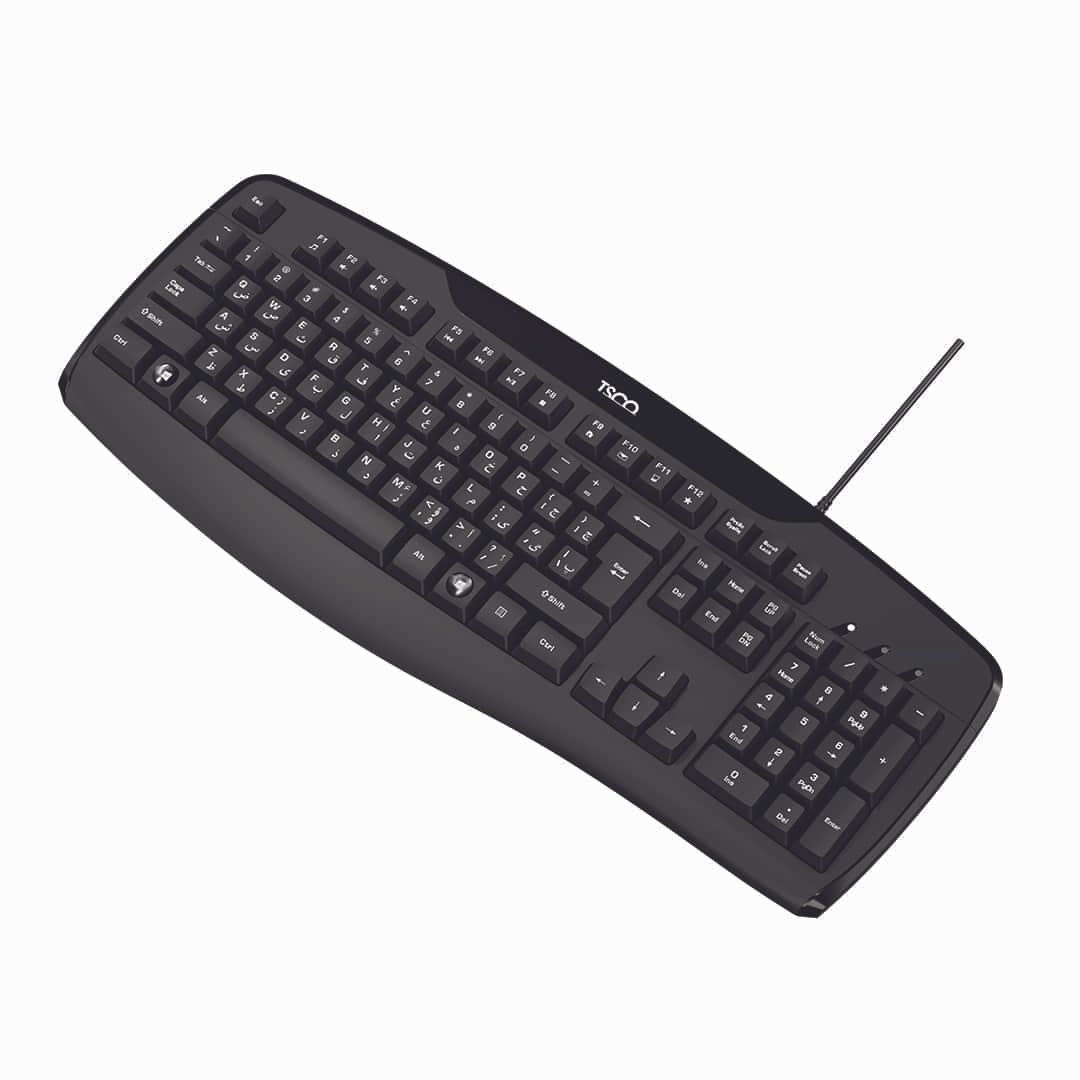 کیبورد سیمی تسکو مدل TSCO TK8043