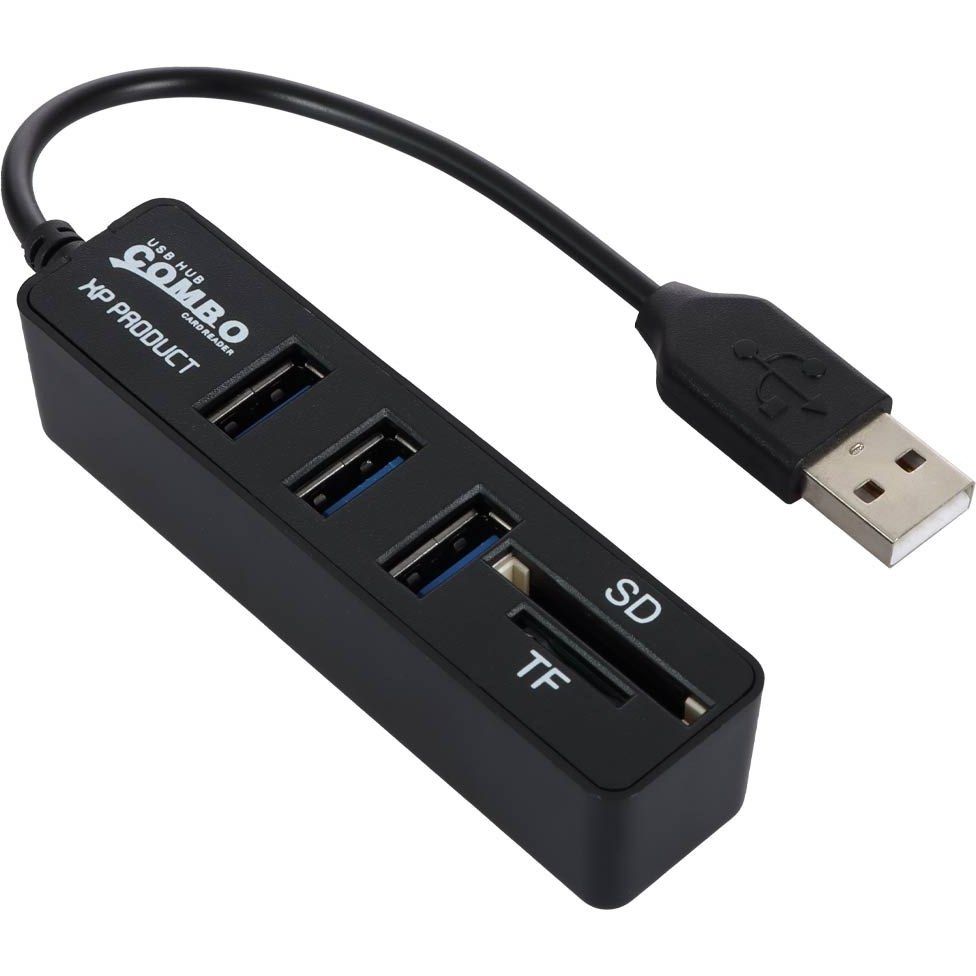 هاب و رمریدر USB2.0 ایکس پی مدل XP XP-HC834R