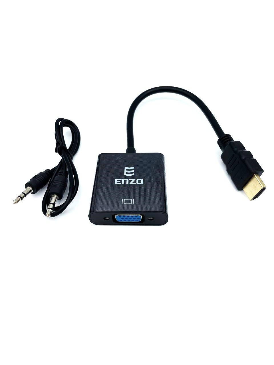 مبدل HDMI به VGA انزو مدل ENZO HD-41 همراه صدا