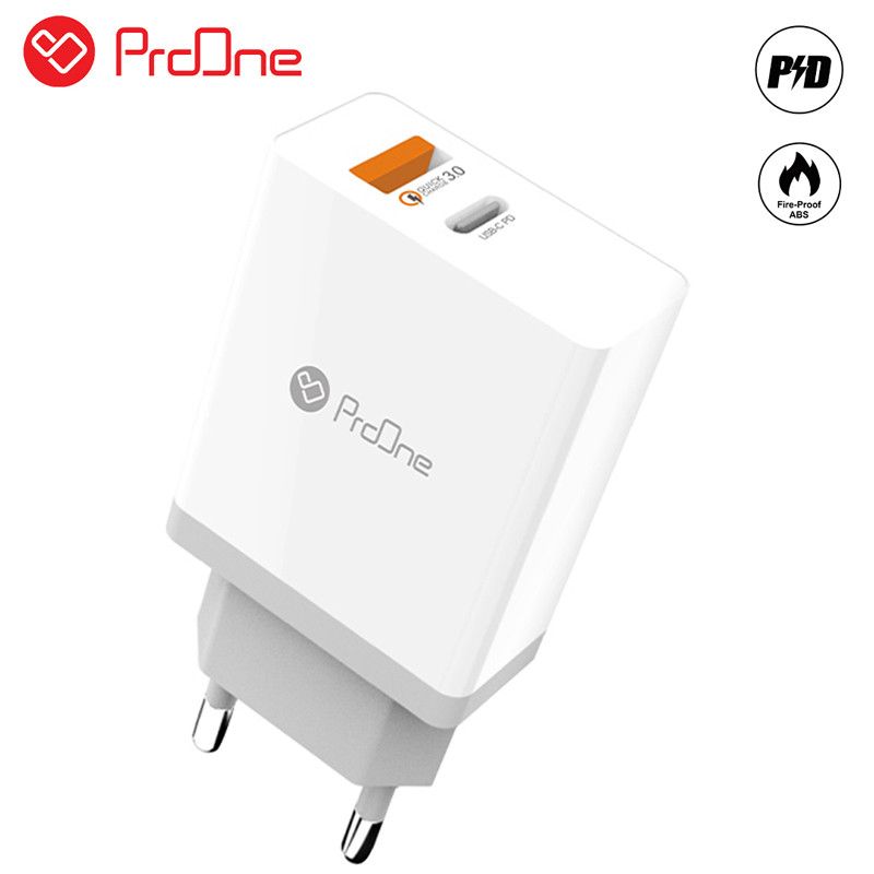 شارژر دیواری 36 وات پرووان PROONE PWC510 CH03