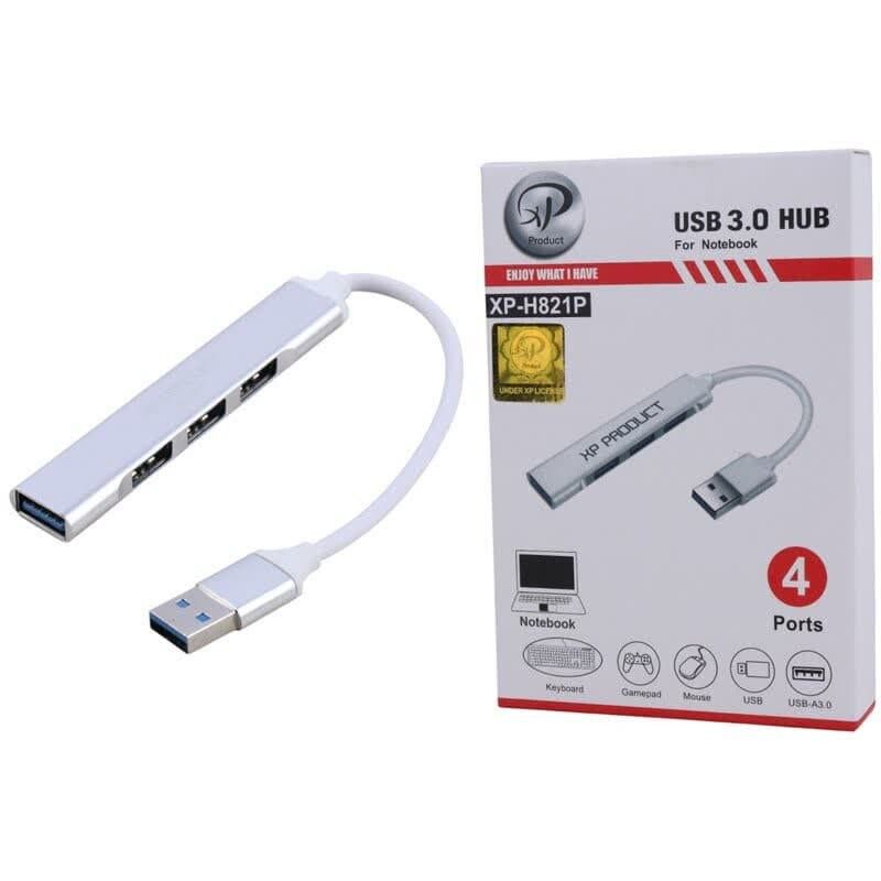 هاب 4 پورت USB3.0 ایکس پی مدل XP XP-821R