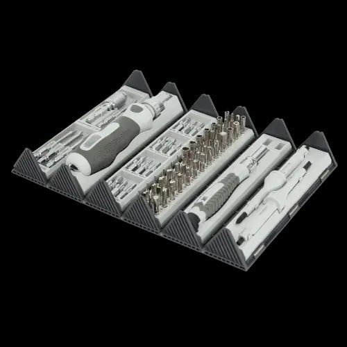 ست پیچ گوشتی استوانه ای پرووان مدل ProOne PGS106 بسته 72 عددی