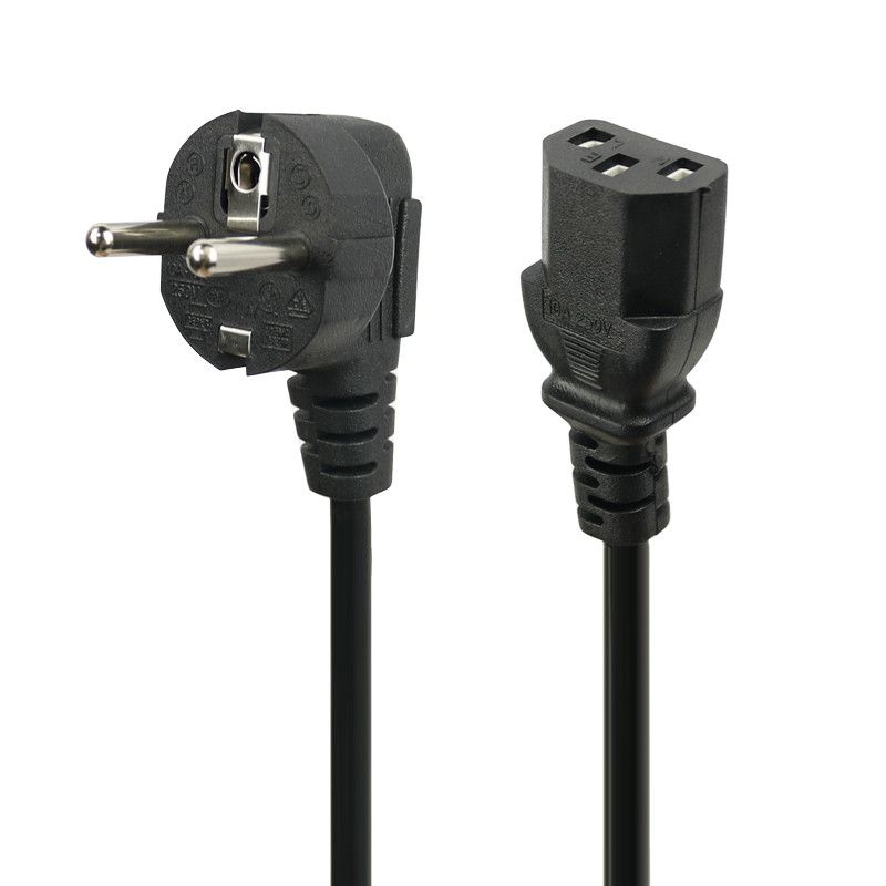 کابل برق سه پین منبع تغذیه کامپیوتر ایکس پی مدل XP 3x0.75 طول 1.5 متر