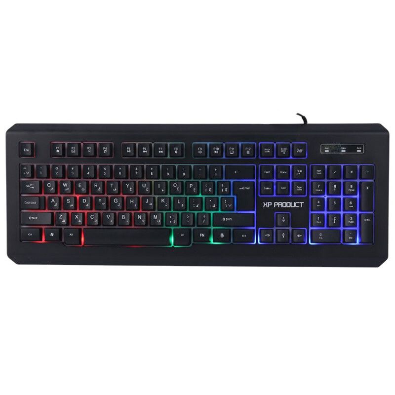 کیبورد سیمی گیمینگ ایکس پی مدل XP PRODUCT XP-12100R