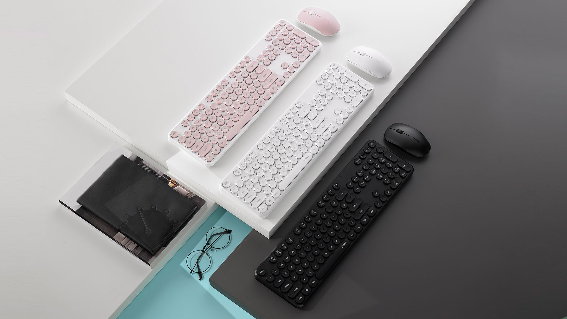 کیبورد و ماوس بی سیم رپو مدل Rapoo X260S