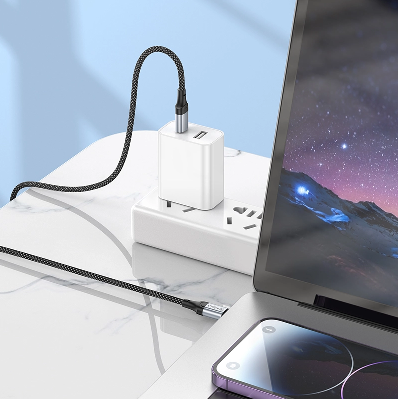 کابل فست شارژ و دیتا Type-Cبه Type-C نکسا مدل NEXA L21 60W