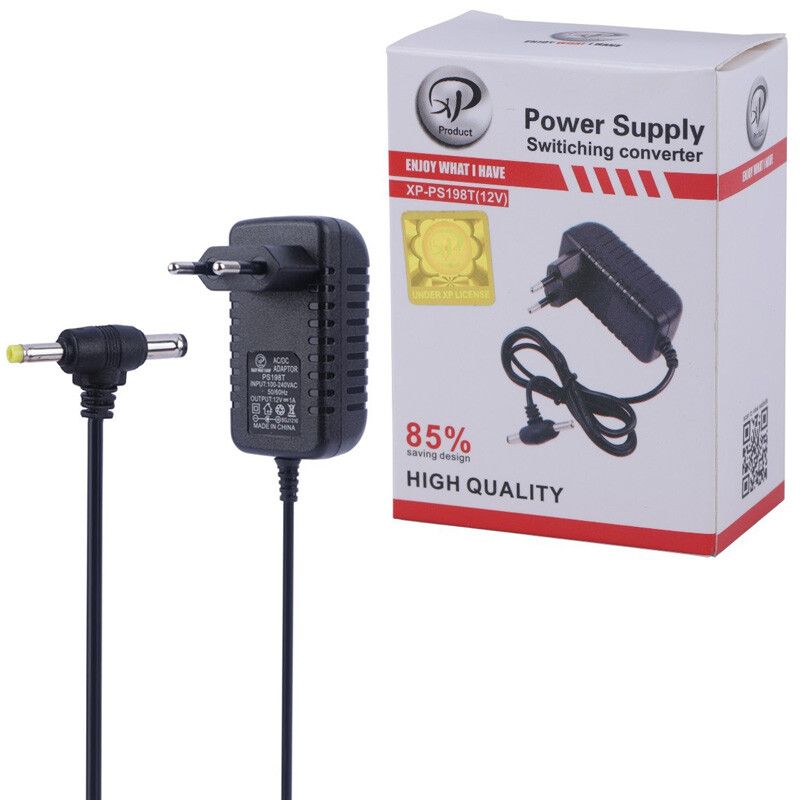 آداپتور 12 ولت 1 آمپر ایکس پی مدل XP PRODUCT XP-PS198T