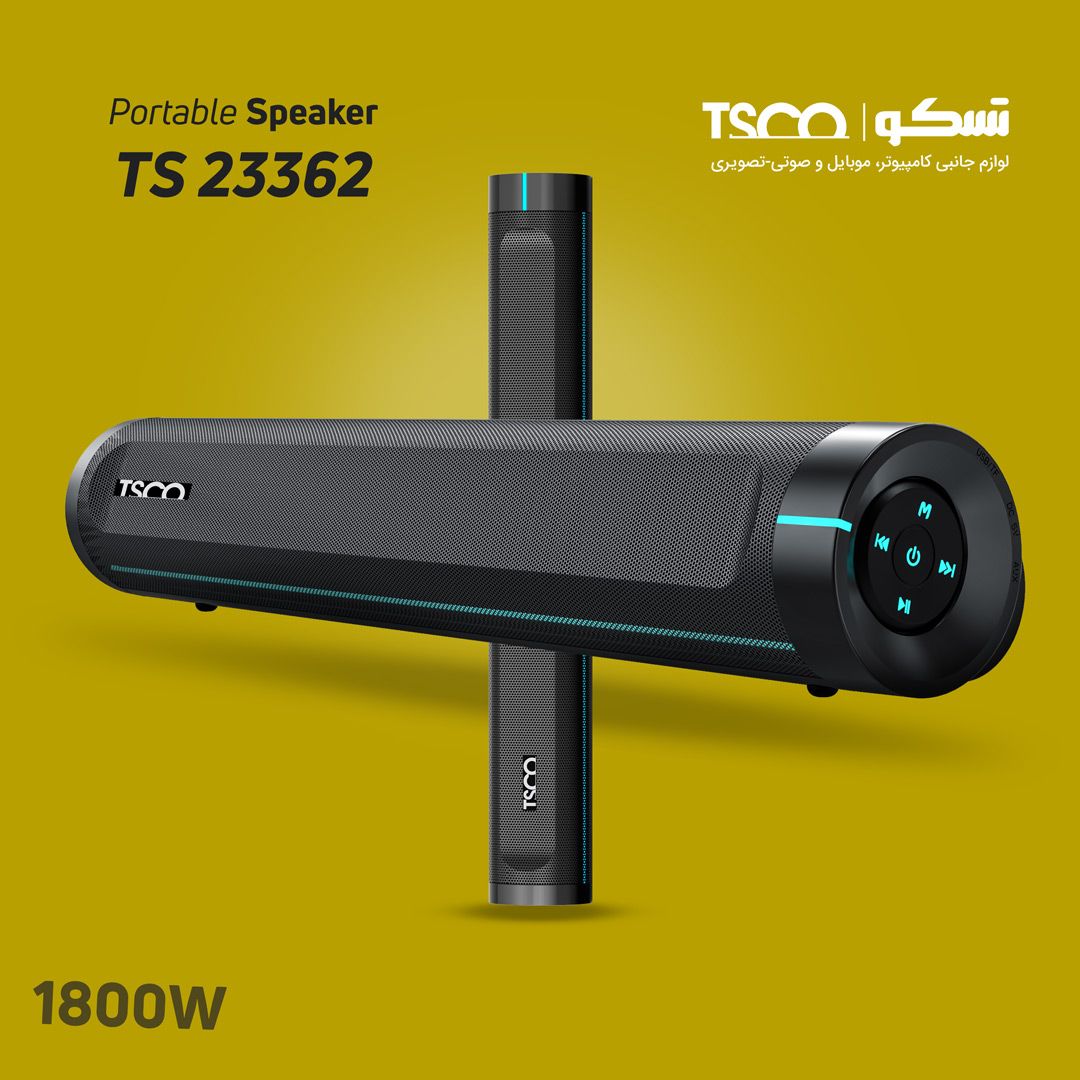 اسپیکر بلوتوثی ساندبار تسکو مدل TSCO TS23362