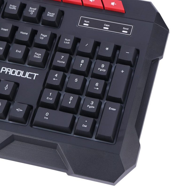 کیبورد سیمی گیمینگ ایکس پی مدل XP PRODUCT XP-12700R