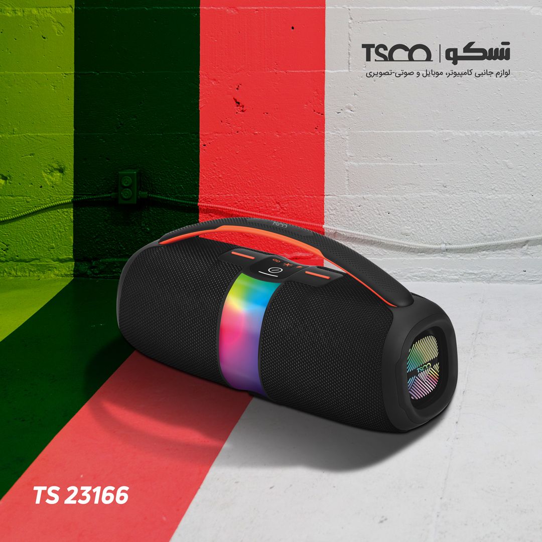 اسپیکر بلوتوثی قابل حمل تسکو مدل TSCO TS23166