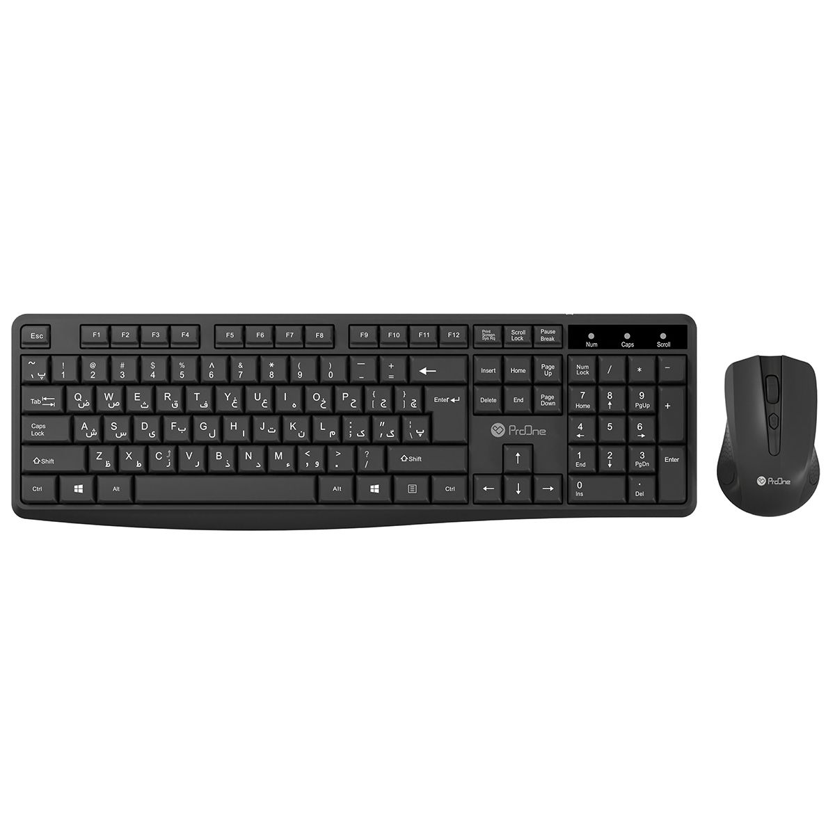 کیبورد و ماوس بی سیم پرووان مدل ProOne PMK25W