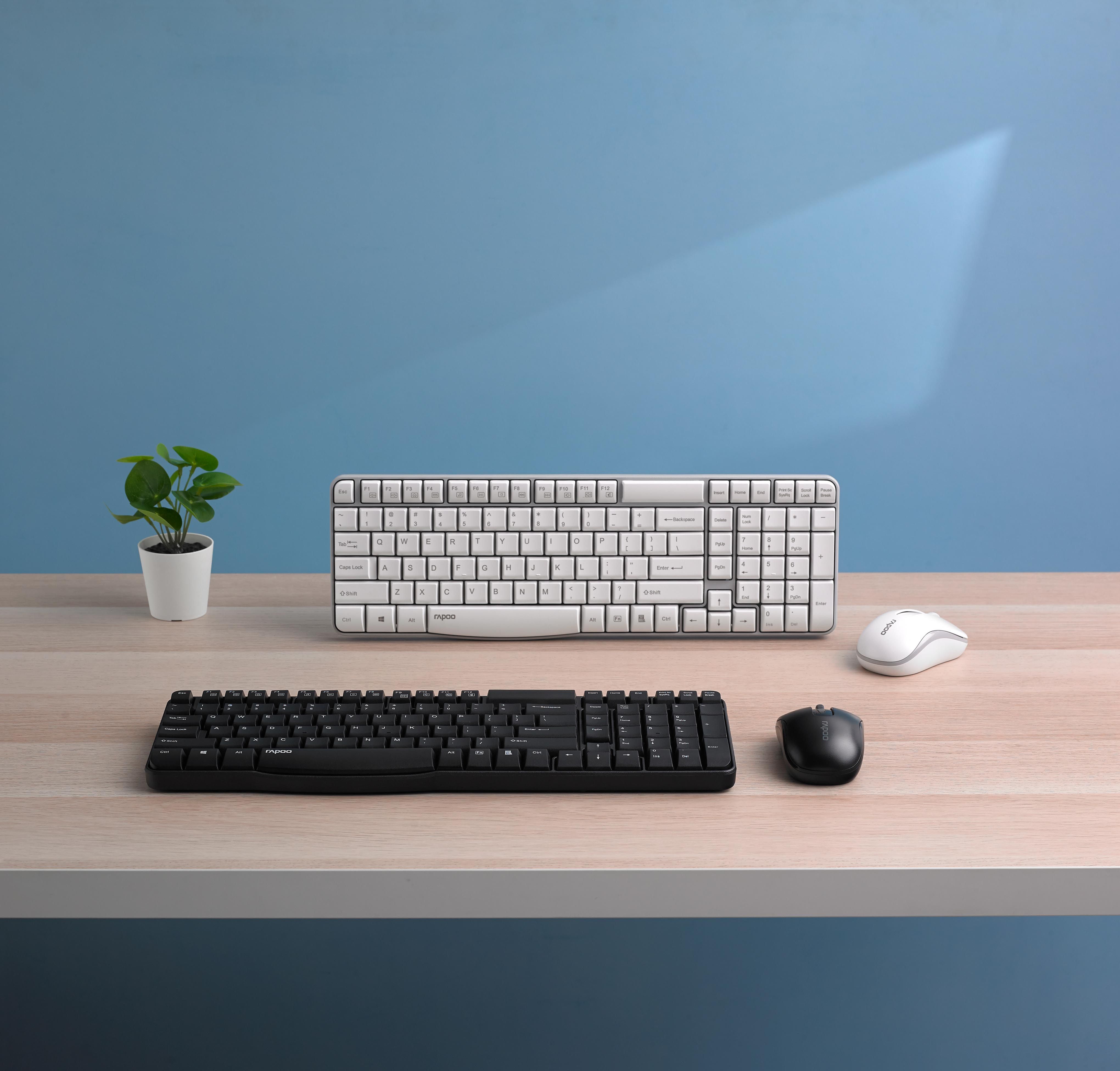 کیبورد و ماوس بی سیم رپو مدل RAPOO X1800S