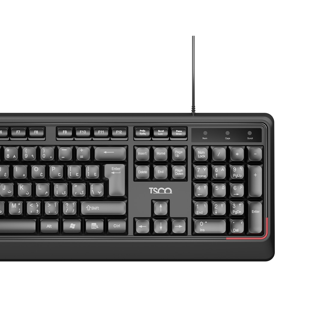 کیبورد سیمی تسکو مدل TSCO TK8082