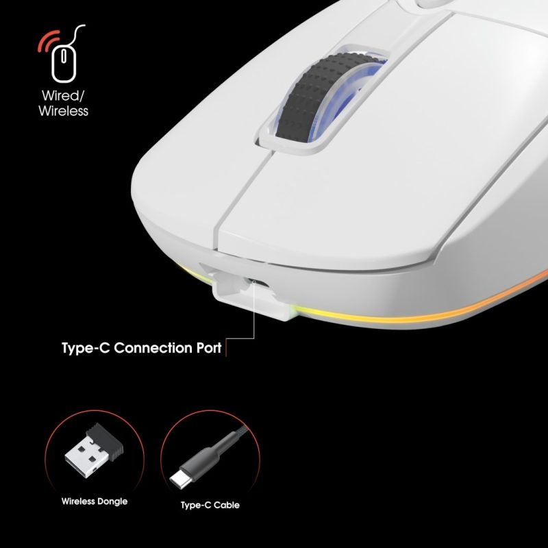 ماوس گیمینگ بی سیم بلوتوثی سه حالته تسکو مدل TSCO GM2033