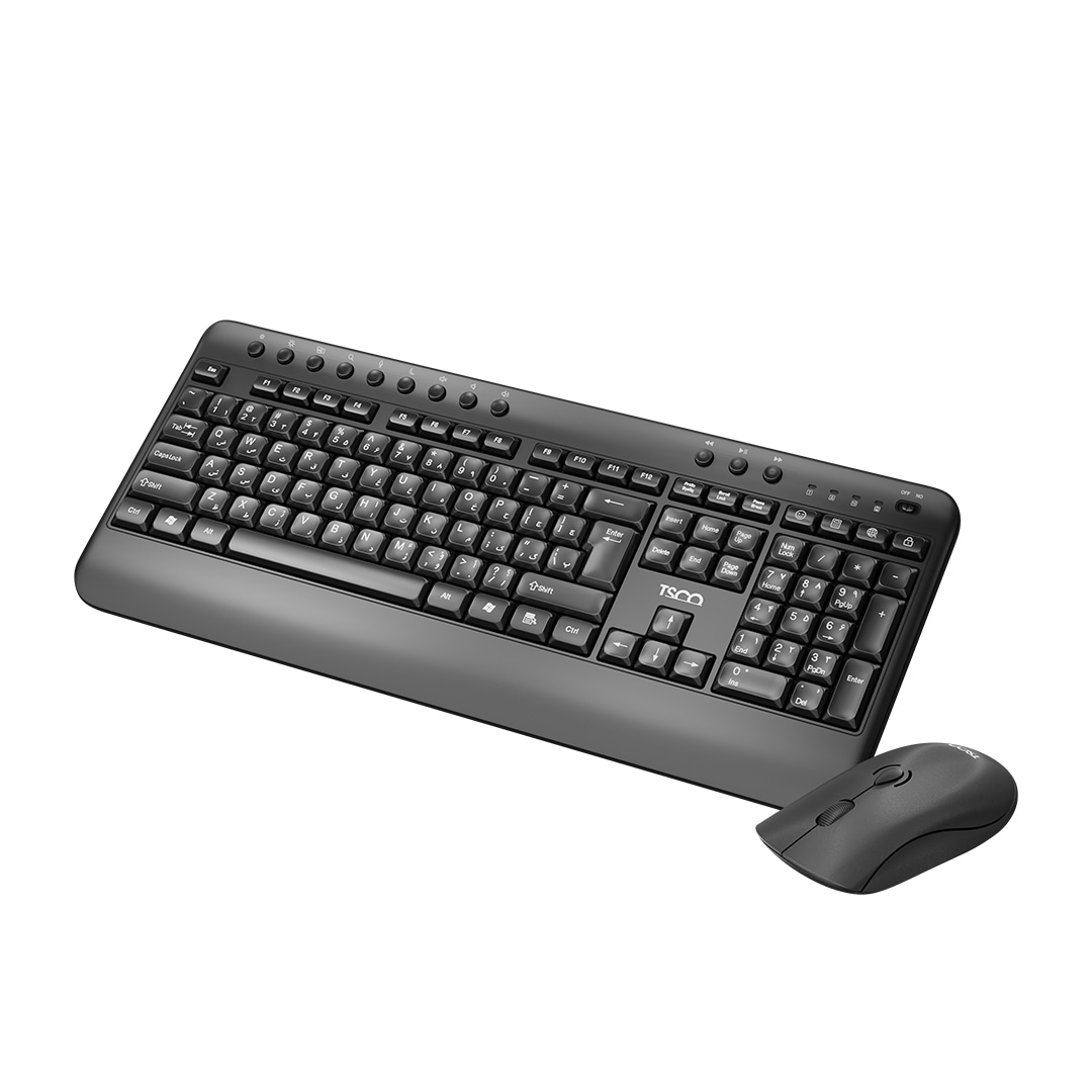 کیبورد و ماوس بی سیم تسکو مدل TSCO TKM7029W
