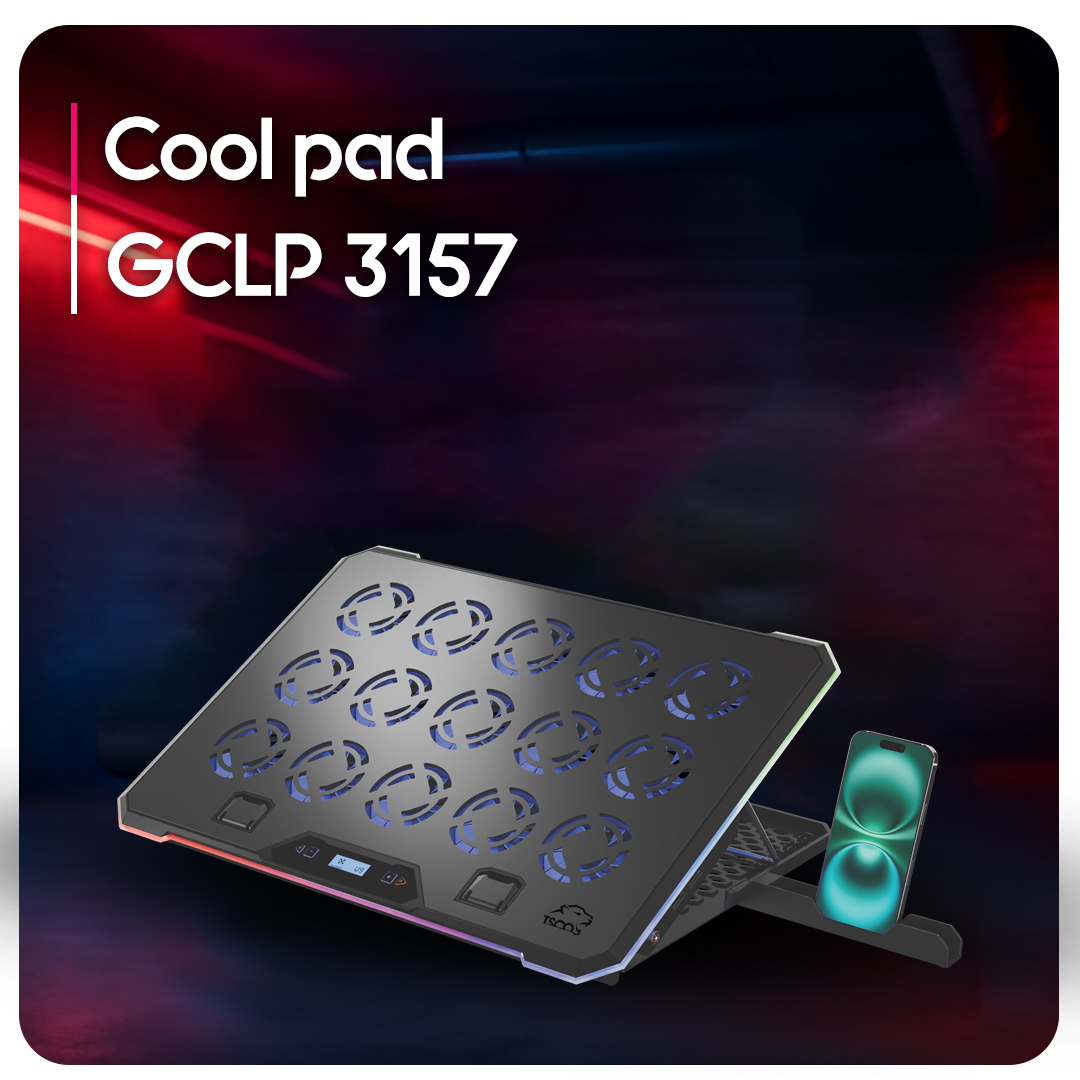 پایه خنک کننده گیمینگ لپ تاپ تسکو مدل TSCO GCLP 3157