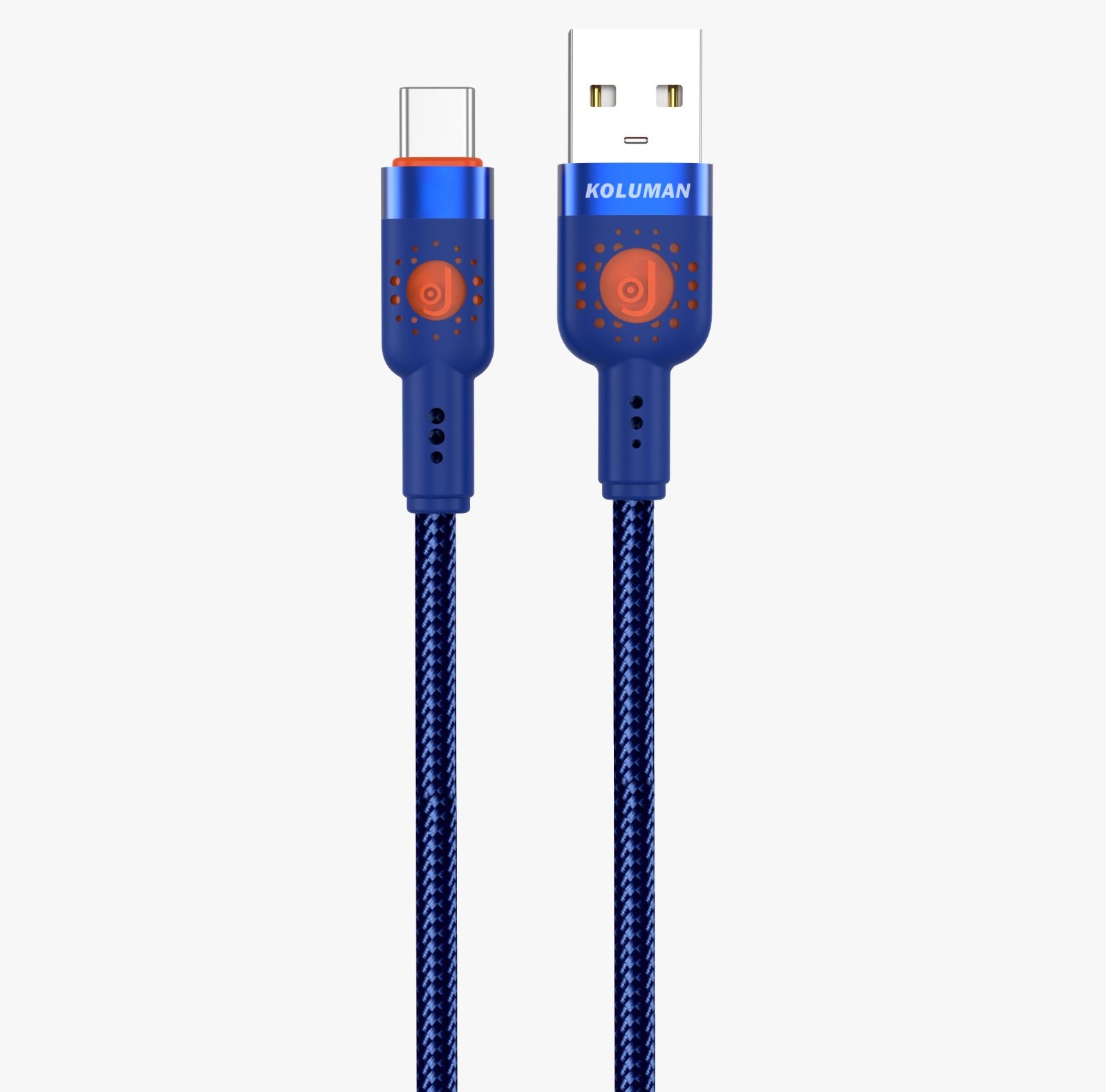 کابل فست شارژ و دیتا USB به Type-C کلومن مدل KOLUMAN KD-04 2.4A طول 1 متر