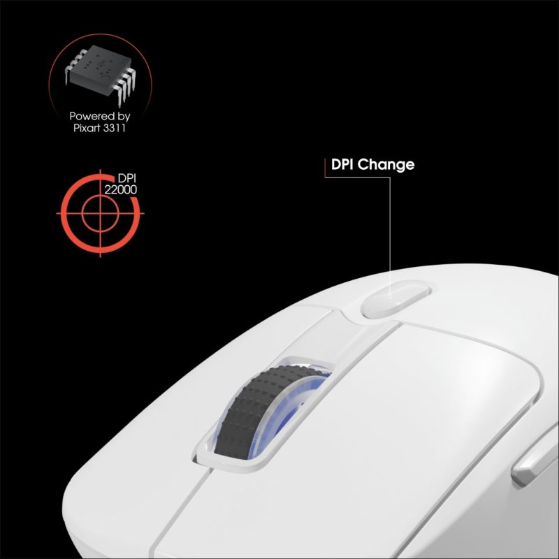 ماوس گیمینگ بی سیم بلوتوثی سه حالته تسکو مدل TSCO GM2033
