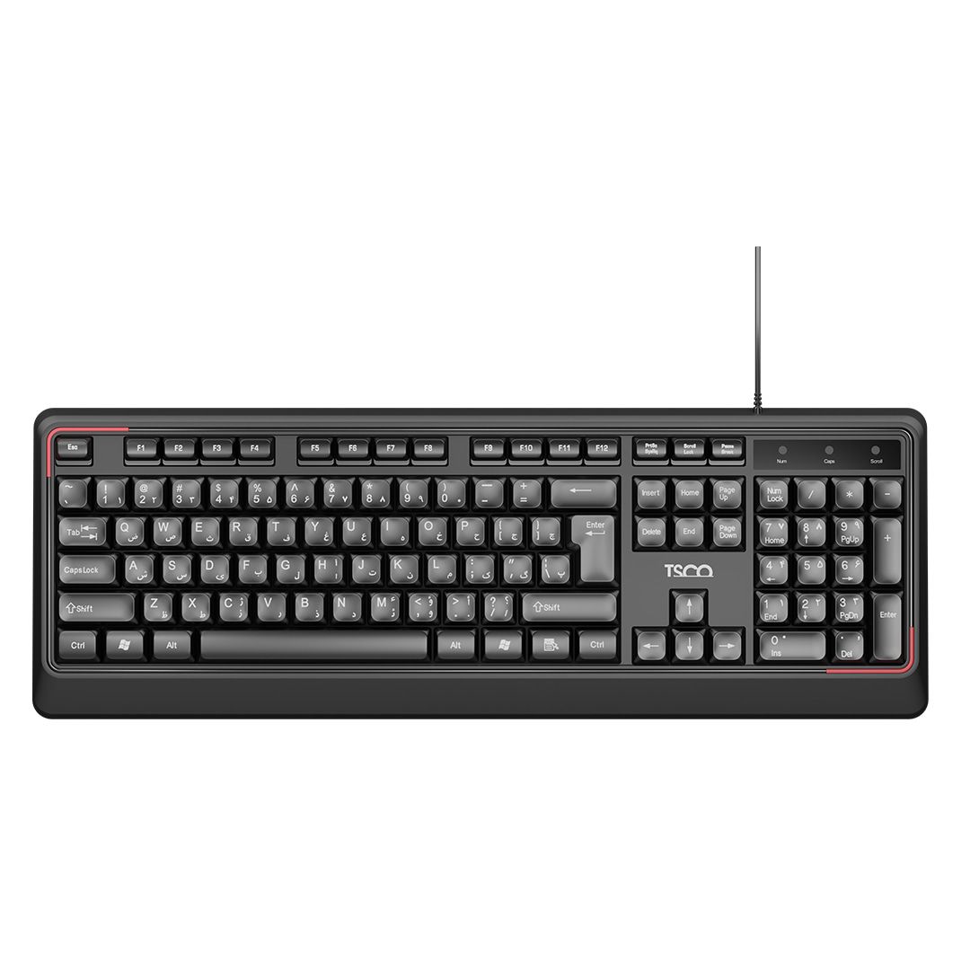 کیبورد سیمی تسکو مدل TSCO TK8082