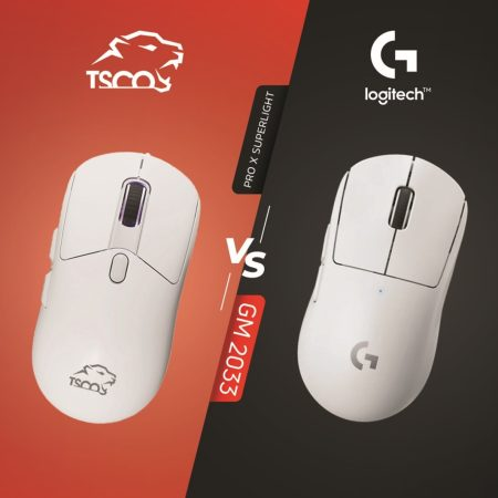 ماوس گیمینگ بی سیم بلوتوثی سه حالته تسکو مدل TSCO GM2033