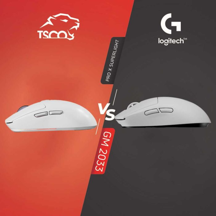 ماوس گیمینگ بی سیم بلوتوثی سه حالته تسکو مدل TSCO GM2033