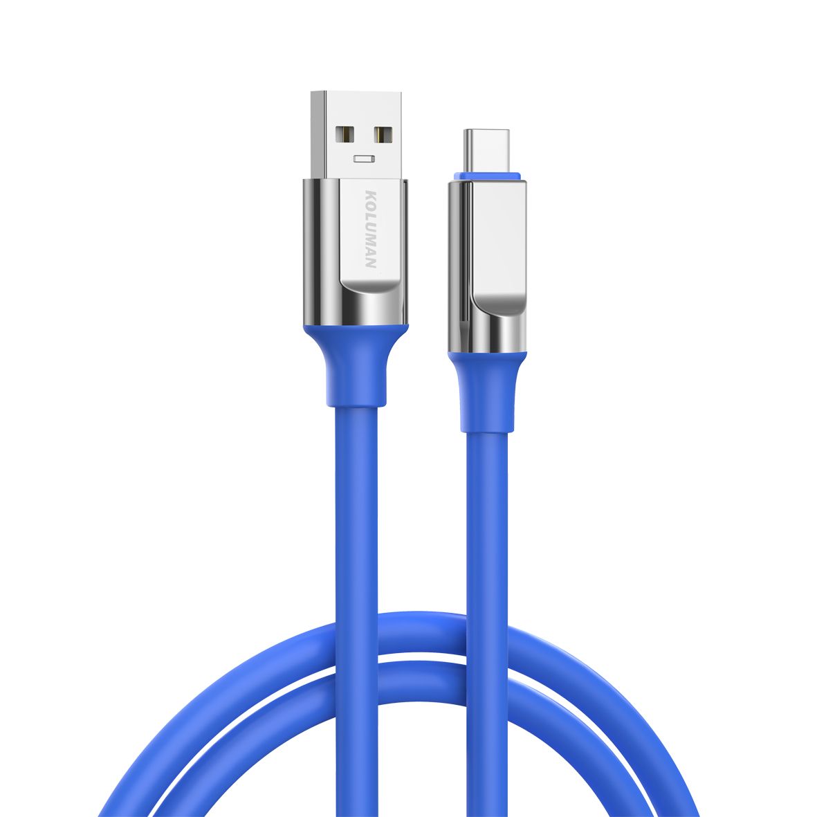 کابل فست شارژ و دیتا USB به Type-C کلومن مدل KOLUMAN KD-80 PD 2.4A طول 1 متر