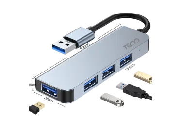 هاب 4 پورت USB-A تسکو مدل TSCO THU1142