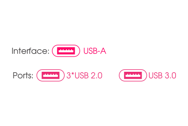 هاب 4 پورت USB-A تسکو مدل TSCO THU1142
