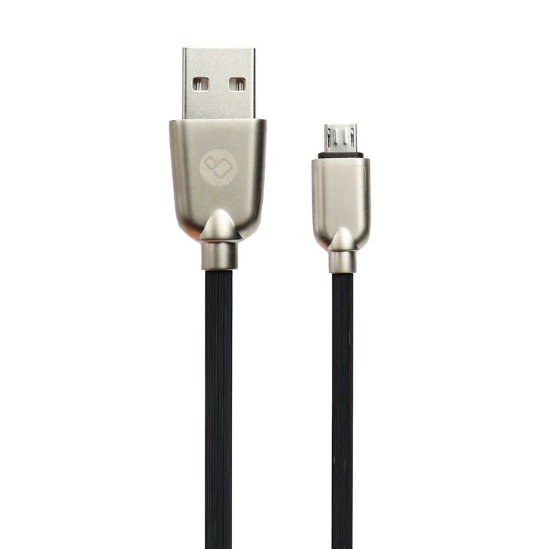 کابل شارژ و دیتا USB به microUSB پرووان مدل ProOne PCC135 C02 Series 2.1A طول 1 متر