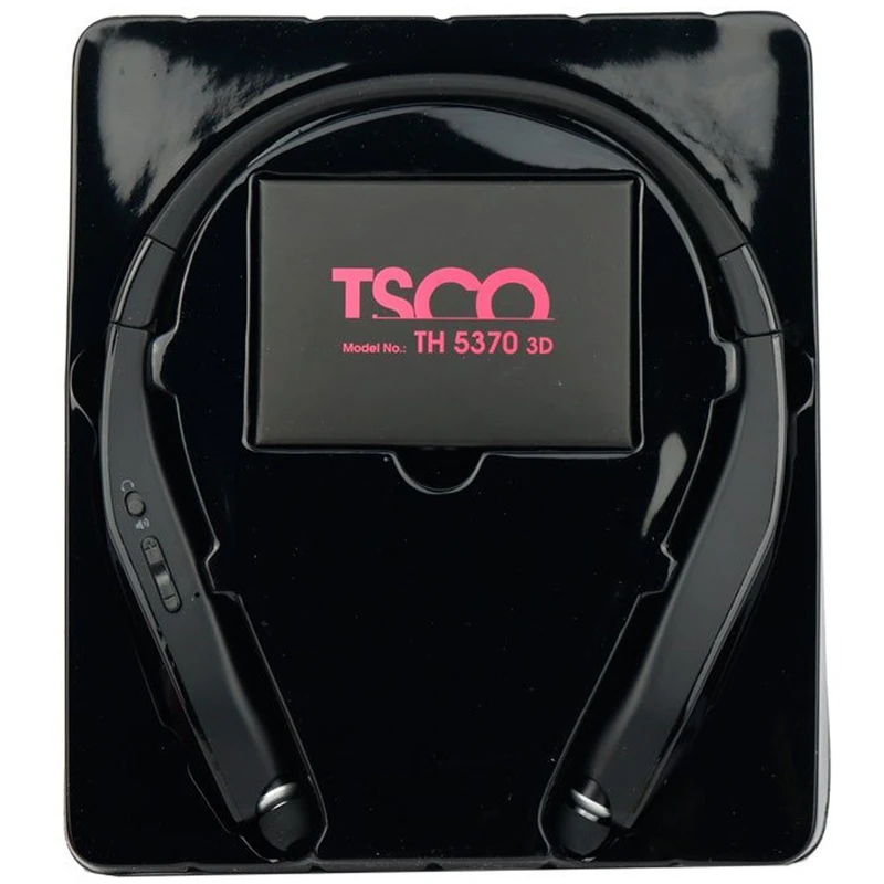 هدست بلوتوثی گردنی تسکو مدل TSCO TH5370 3D (اسپیکر دار)