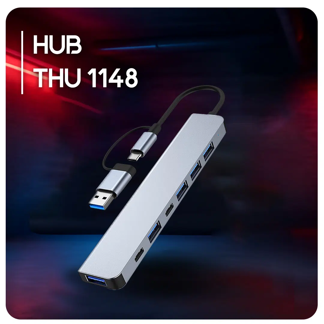 هاب 7 پورت USB-A و Type-C تسکو مدل TSCO THU1148