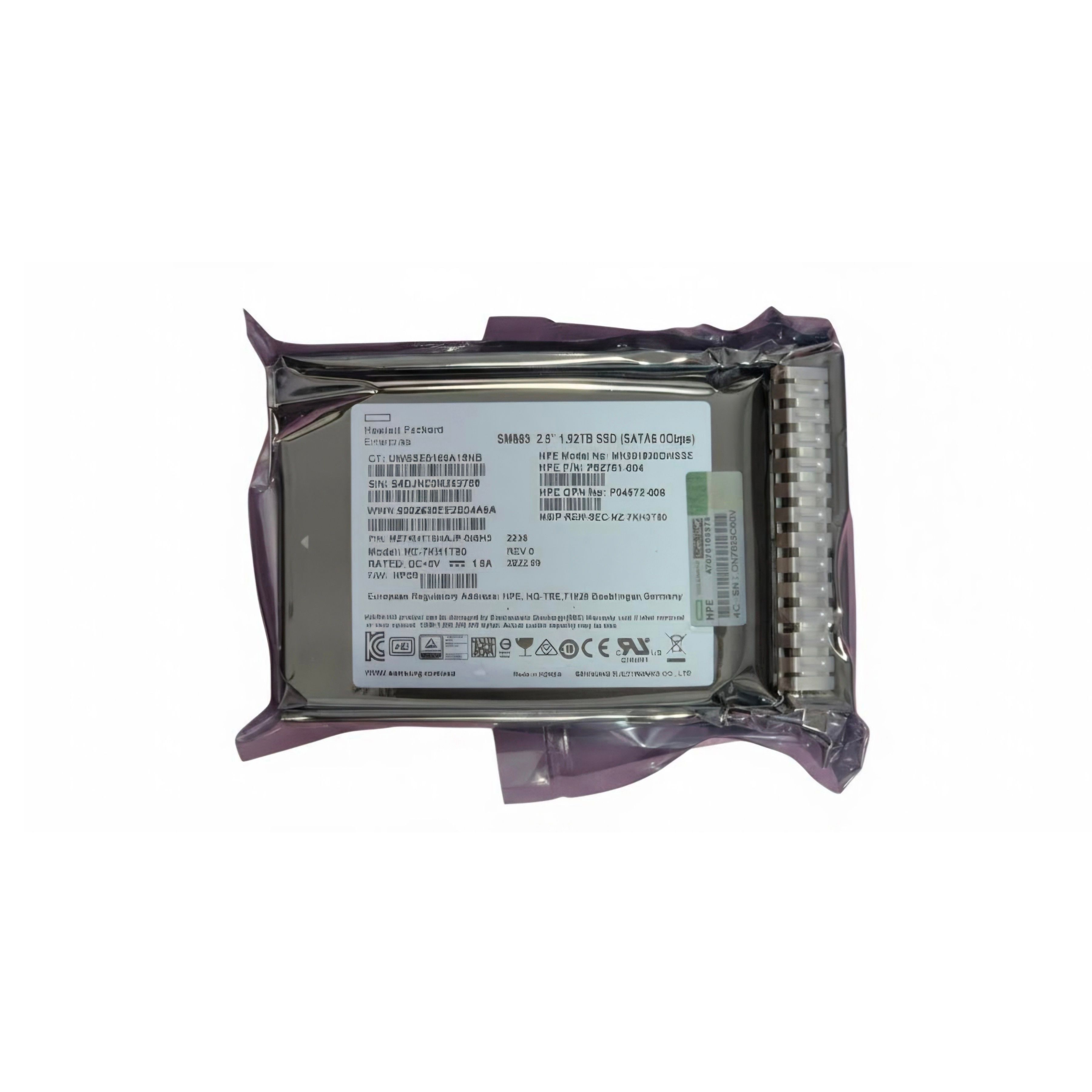 هارد سرور 1.92TB اچ پی مدل HP SATA 6G Mixed Use SFF BC SSD