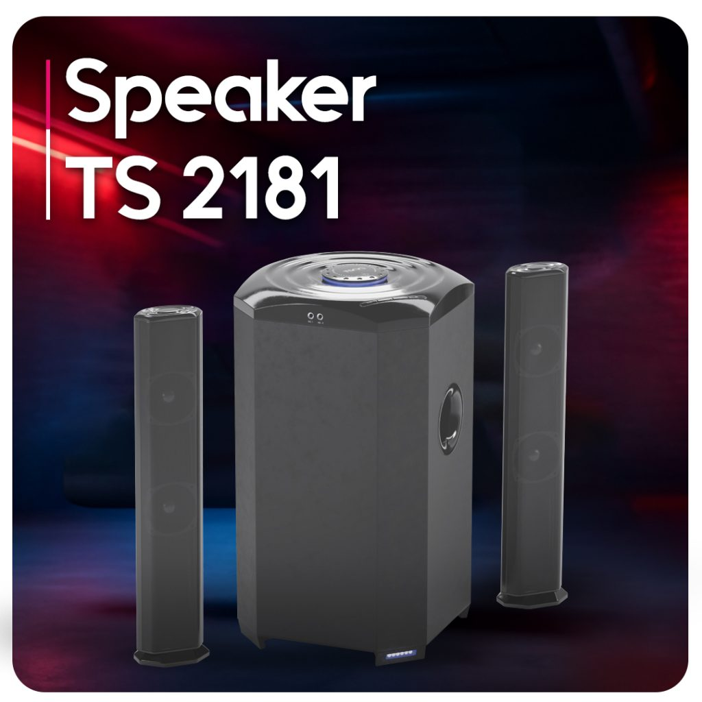 اسپیکر رومیزی سه تکه بلوتوثی تسکو مدل TSCO TS2181