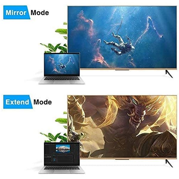 مبدل کابلی Display به HDMI الون مدل ELEVEN CV1002