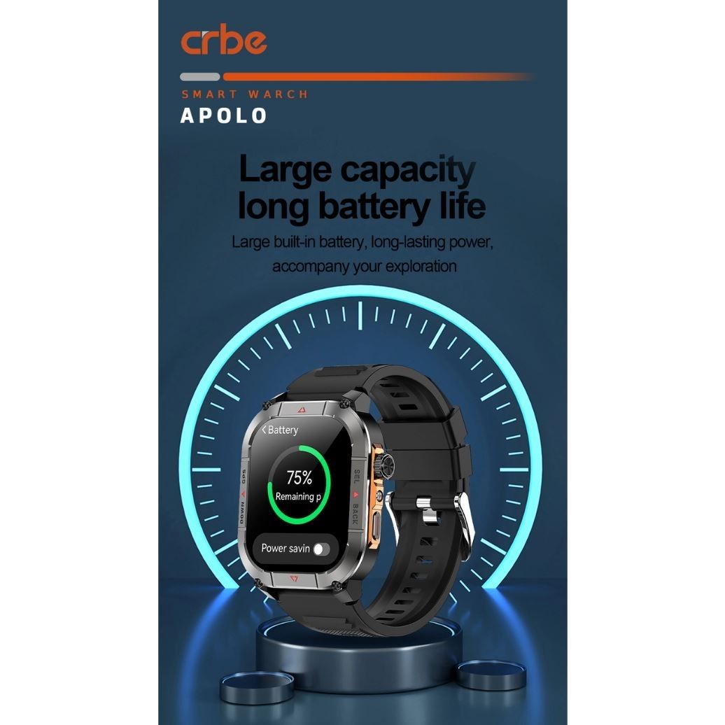 ساعت هوشمند کربی مدل Crbe APOLLO