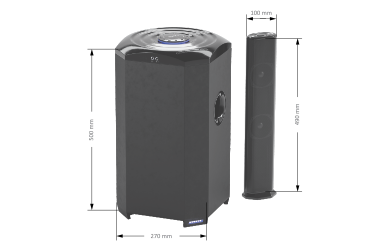 اسپیکر رومیزی سه تکه بلوتوثی تسکو مدل TSCO TS2181