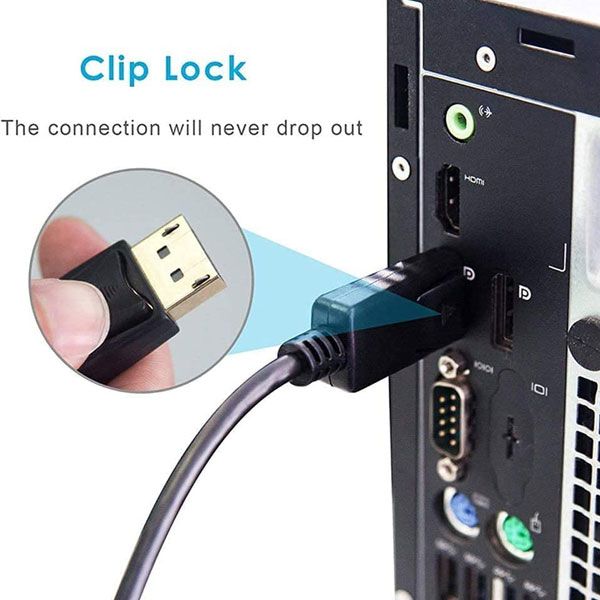 مبدل کابلی Display به HDMI الون مدل ELEVEN CV1002