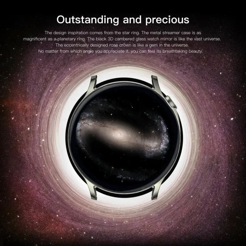 ساعت هوشمند کربی مدل Crbe BLACK HOLE