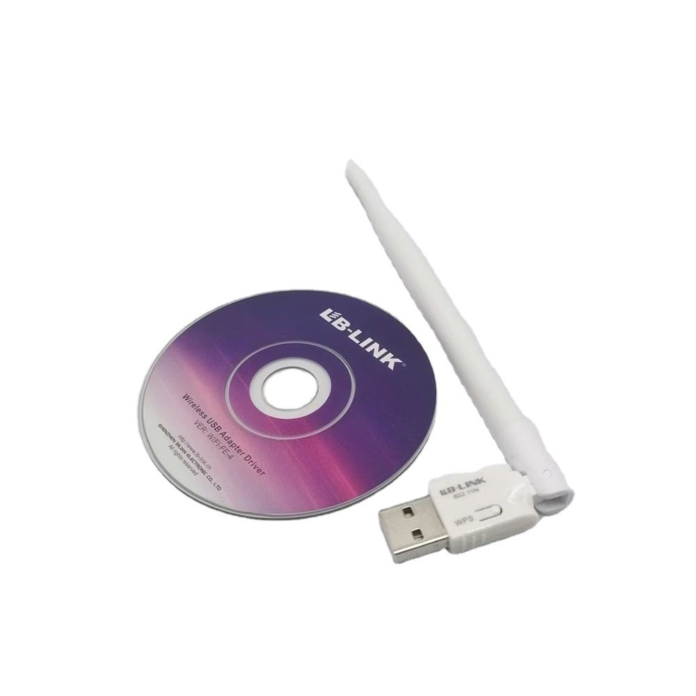 کارت شبکه آنتن دار USB ال بی لینک مدل LB-LINK BL-WN155A 150Mbps (WPS) رنگ سفید