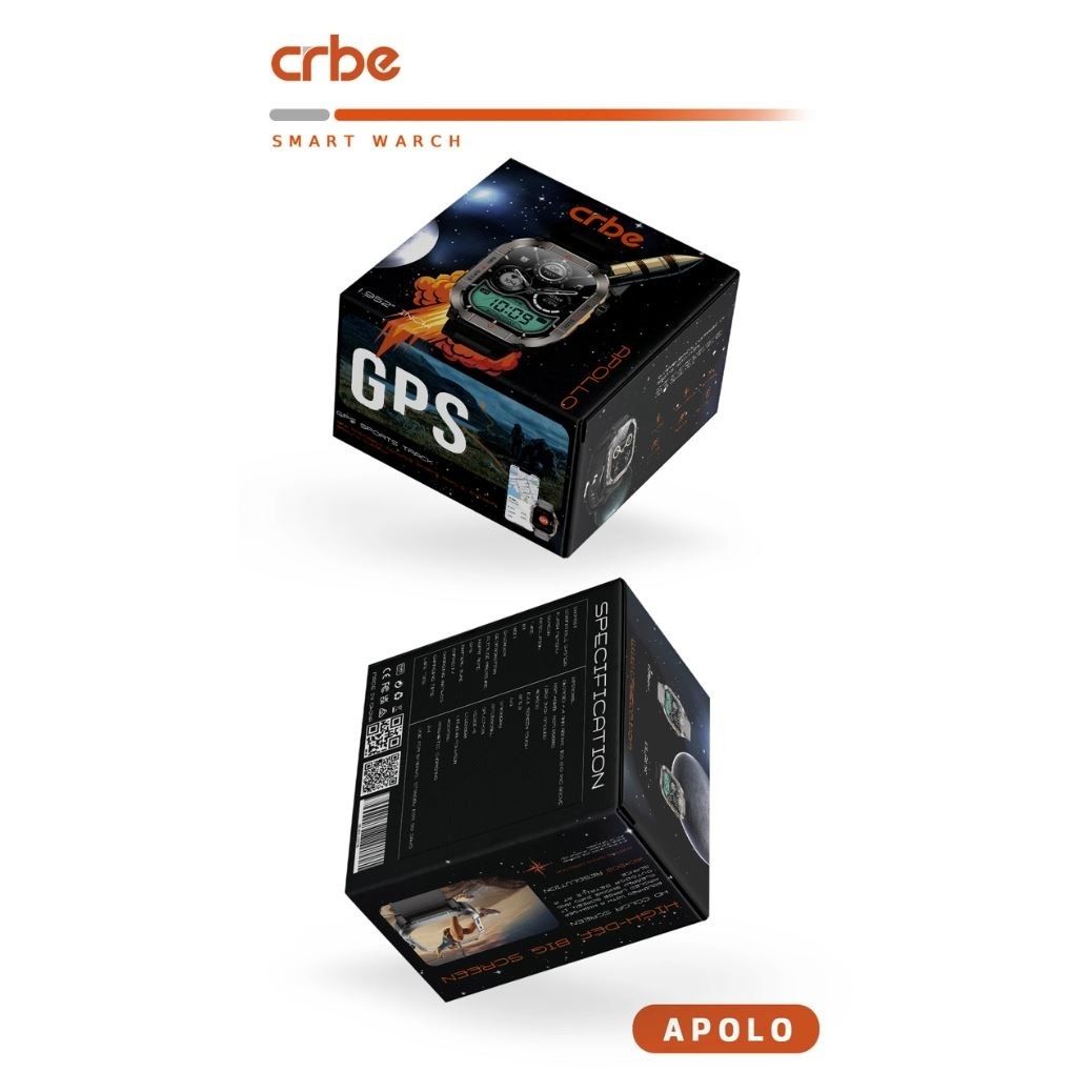 ساعت هوشمند کربی مدل Crbe APOLLO