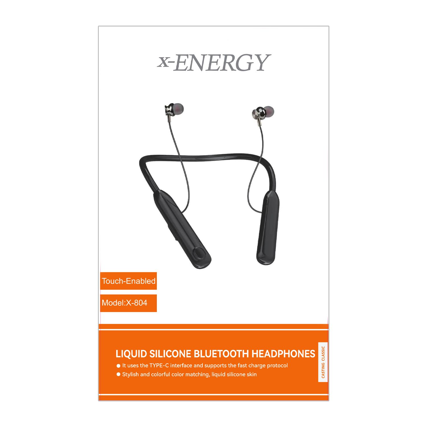 هندزفری بلوتوثی گردنی ایکس انرژی مدل X-ENERGY X-804