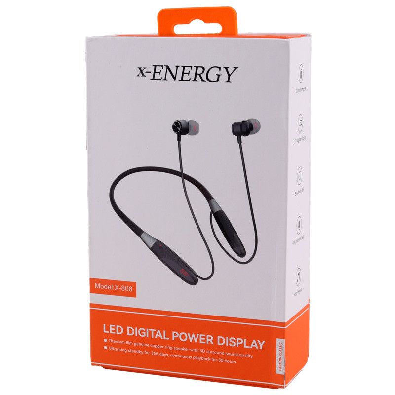 هندزفری بلوتوثی گردنی ایکس انرژی مدل X-ENERGY X-808