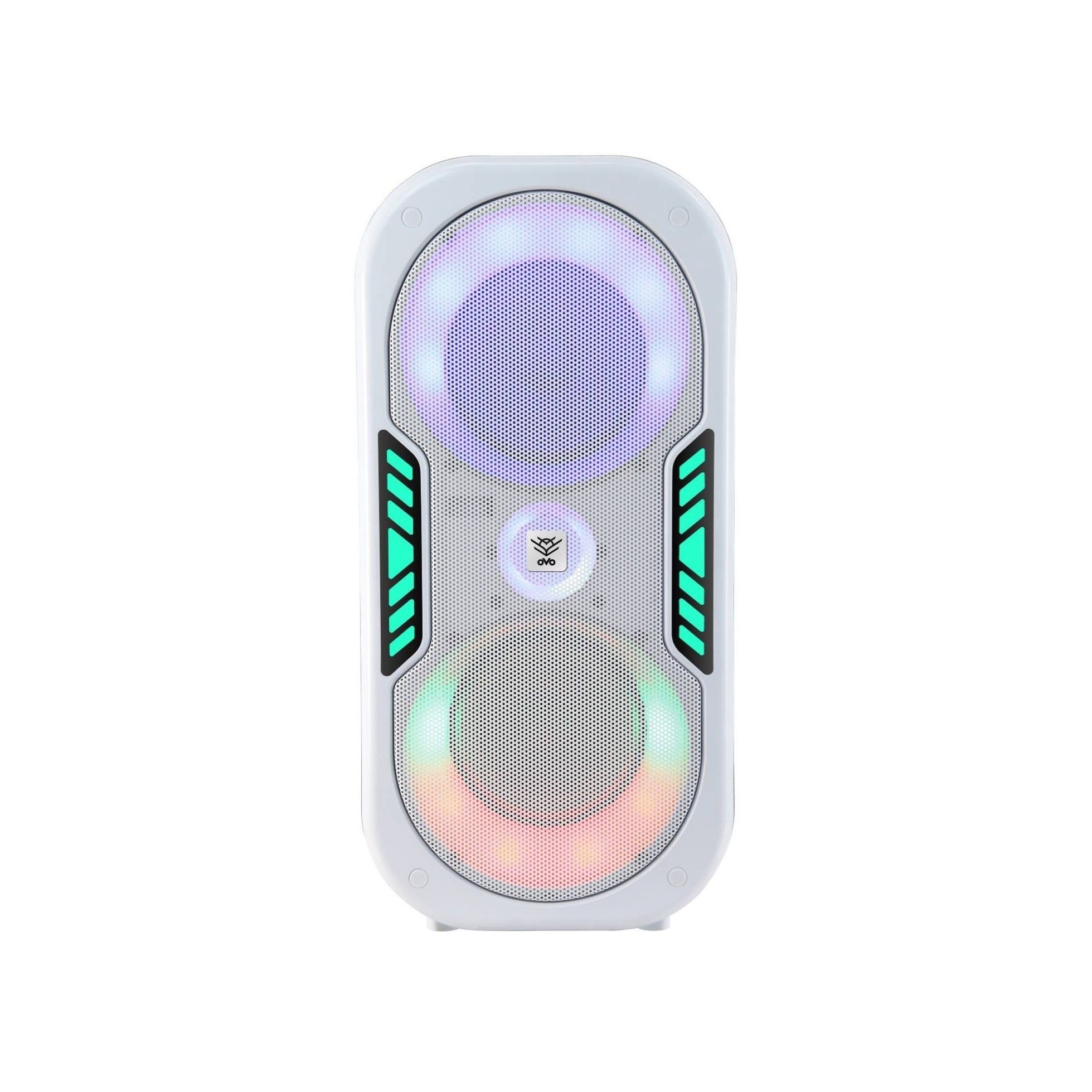 اسپیکر چمدانی بلوتوثی اوو مدل OVO BOX 665 500W به همراه میکروفون