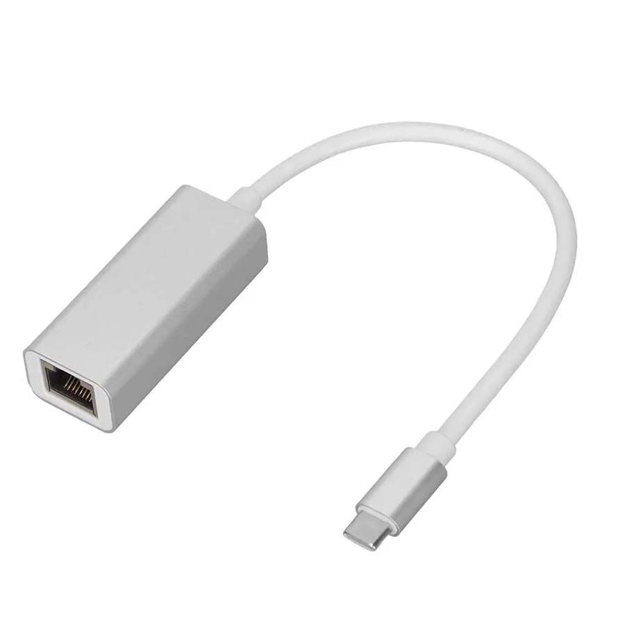تبدیل Type-C به LAN گیگابیت مدل Gigabit 10-100-1000