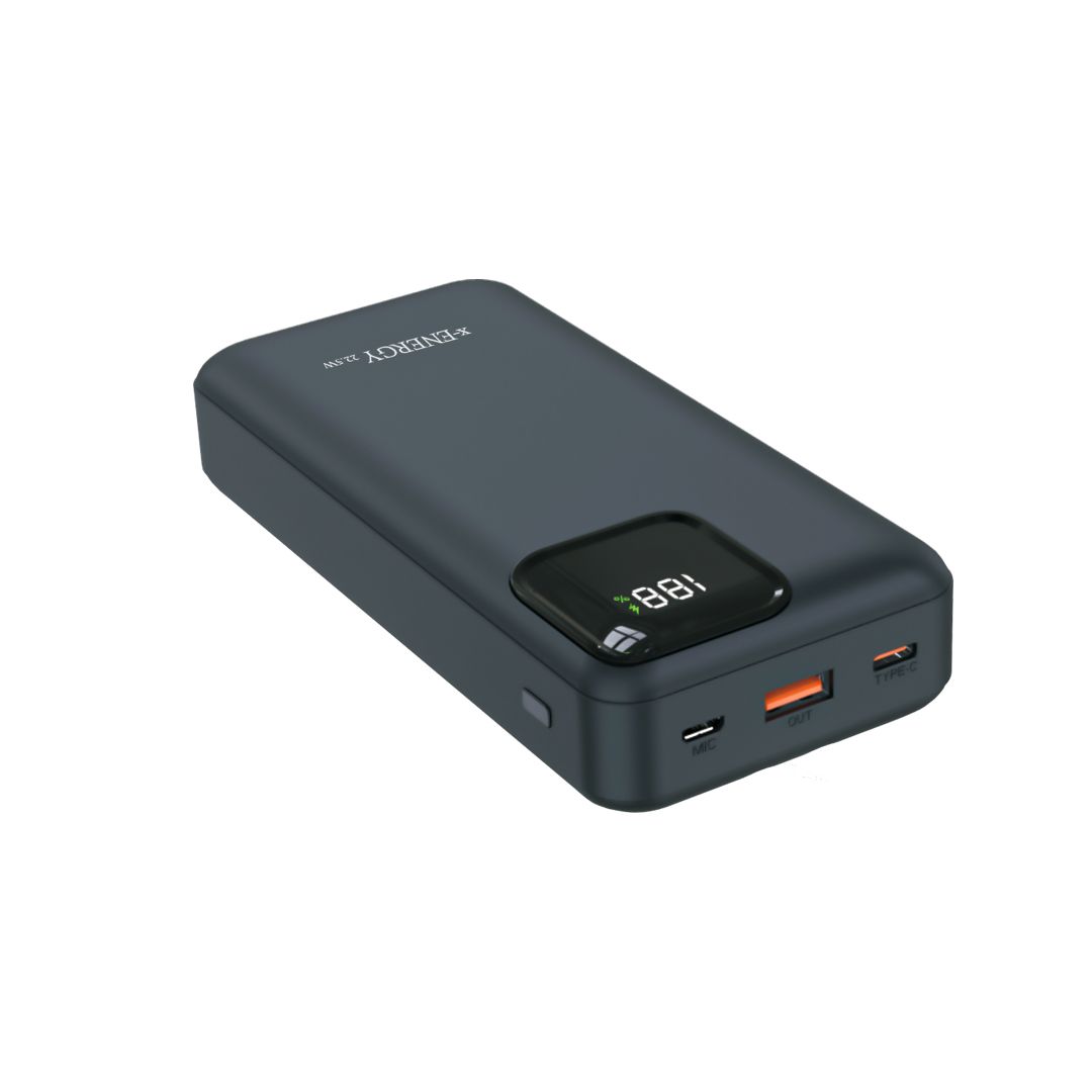 پاور بانک فست شارژ 20000mAh ایکس انرژی مدل X-ENERGY X-822 PD 22.5W