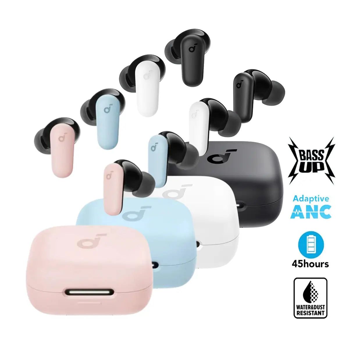 هندزفری بی سیم بلوتوثی انکر مدل ANKER Soundcore R50i NC A3959H11